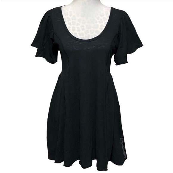 Free People Dresses & Skirts - Free People Black Fit & Flare Dress